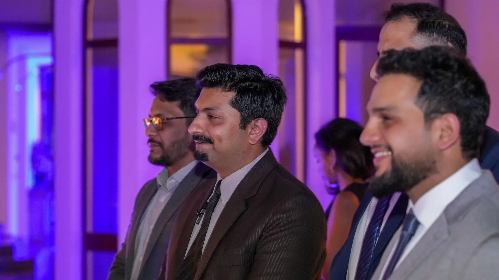 Solution Founder and Eezee Group leadership team during a press conference announcing the strategic partnership