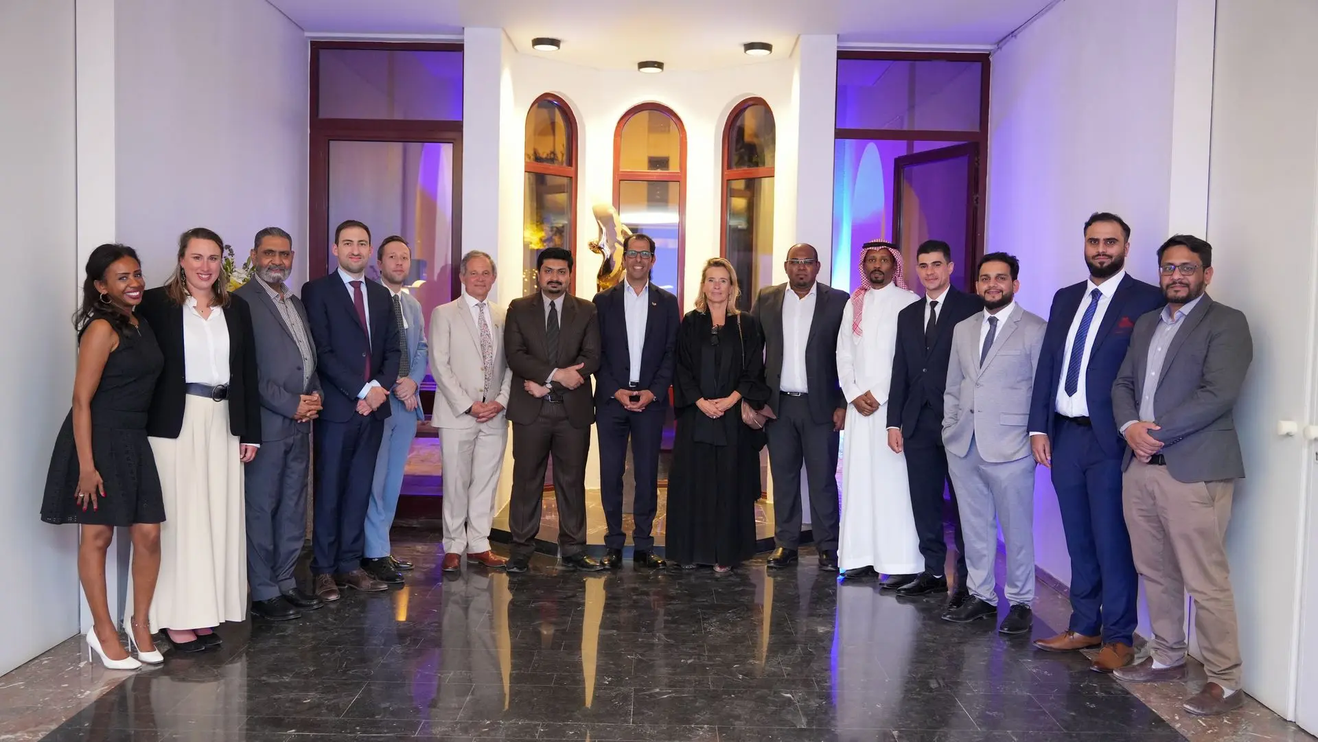 Solution Founder and Eezee Group leadership team during a press conference announcing the strategic partnership