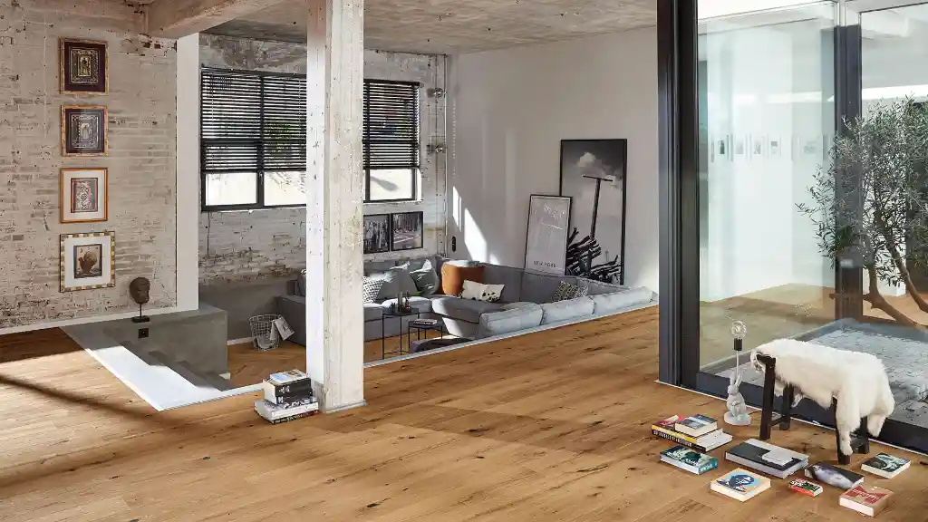 Customer interior flooring project illustrating centralized customer view