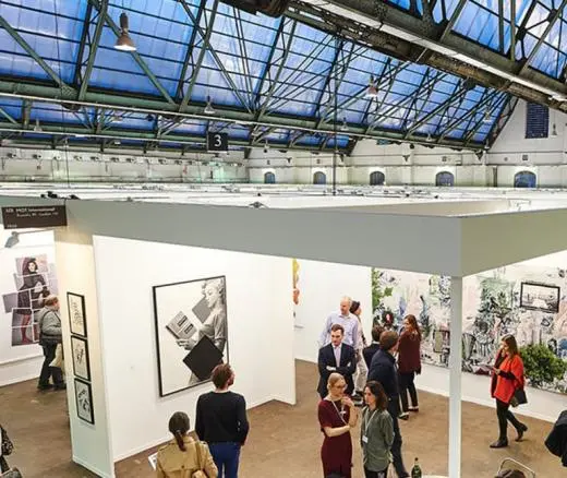 Art fair visitors managed through centralized CRM and event system